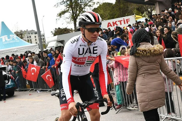 Professional cyclist dies from 'medical complications' suffered after crash in race, team announces