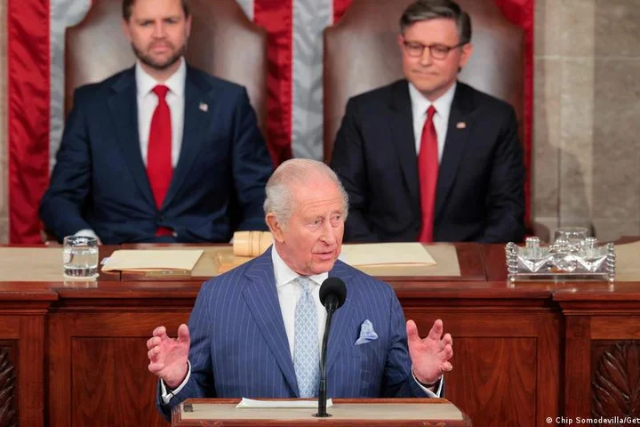 King Charles addresses joint meeting of US Congress