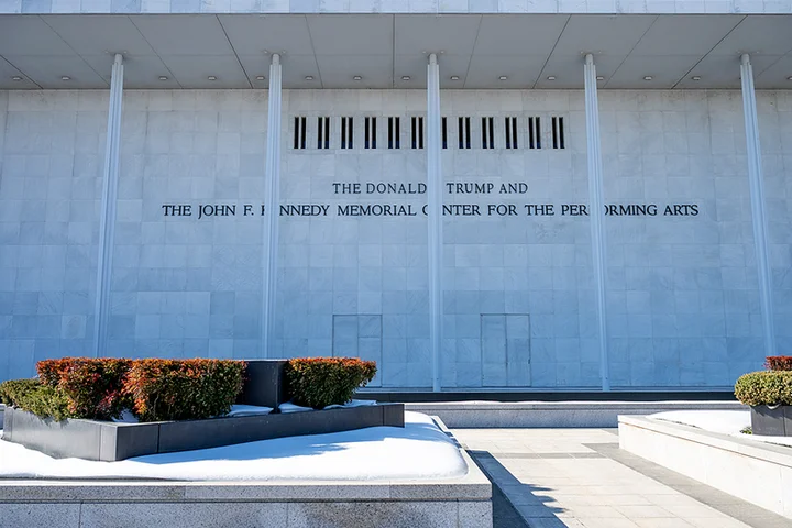 Cultural groups ask federal judge to halt Trump's renovations of Kennedy Center
