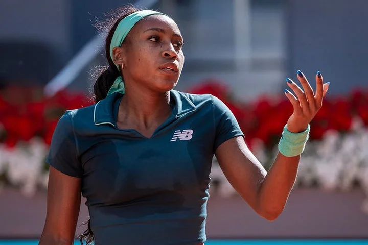 She received racist messages from gamblers after Madrid Open exit