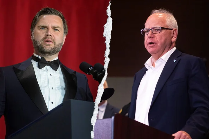 JD Vance compares Gov Tim Walz to an 'arsonist' for allegedly trying to take credit for FBI fraud raids
