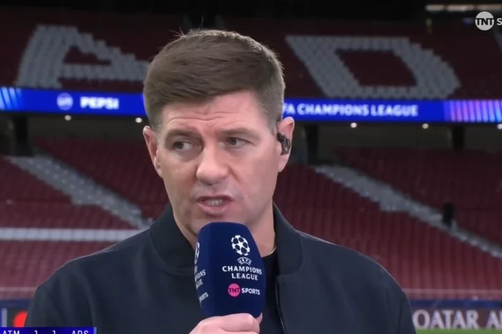 Steven Gerrard names his Champions League favourite after Arsenal draw vs Atletico Madrid