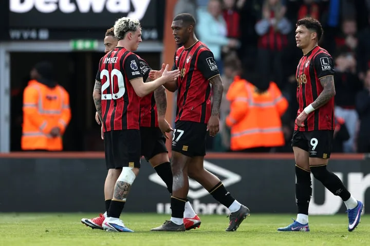 Bournemouth 3-0 Crystal Palace: Eli Junior Kroupi and Rayan on target against much-changed Eagles