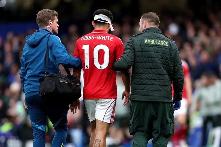 White injury update after Nottingham Forest star forced off against Chelsea