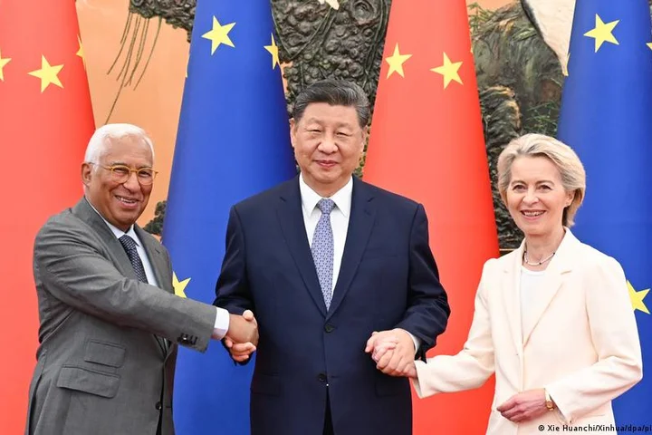 Beijing courts Europe amid US dysfunction
