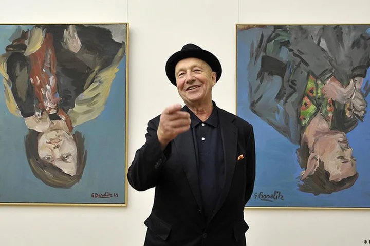 Georg Baselitz, artist renowned for his upside-down paintings, dies