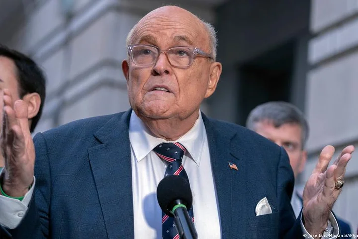 New York Mayor Giuliani in hospital, condition 'critical'