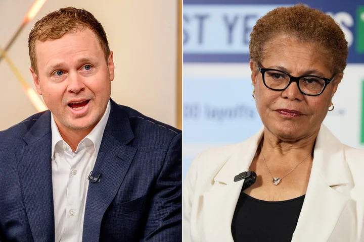 Former reality TV personality Spencer Pratt lashes out at LA Mayor Karen Bass over 'insane, psycho' comments