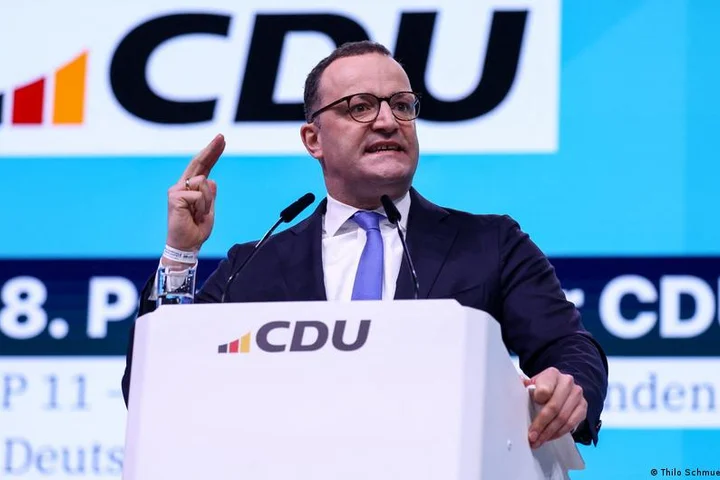 Who is CDU parliamentary leader Jens Spahn?