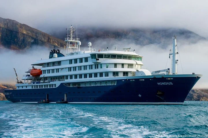 Three people have died on a cruise ship in the Atlantic, reportedly