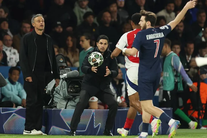 Arsenal and PSG fixtures compared as title races go to wire ahead of Champions League final
