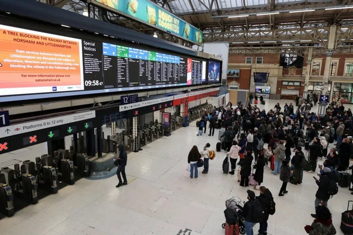 Major disruption on trains in and out of London expected to last all day