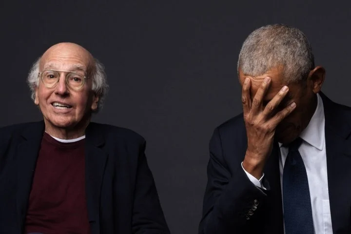 Barack Obama compares Larry David to ‘world’s most difficult leaders’ in trailer for new sketch show