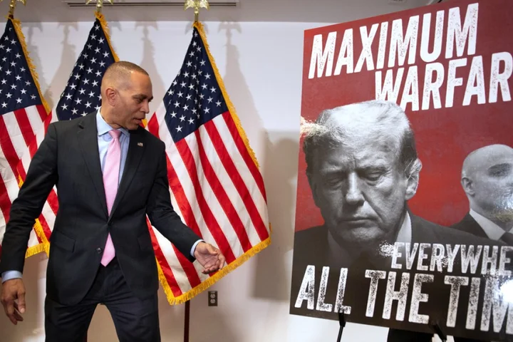 Trump calls for ‘incitement’ charges against top Democrat Hakeem Jeffries