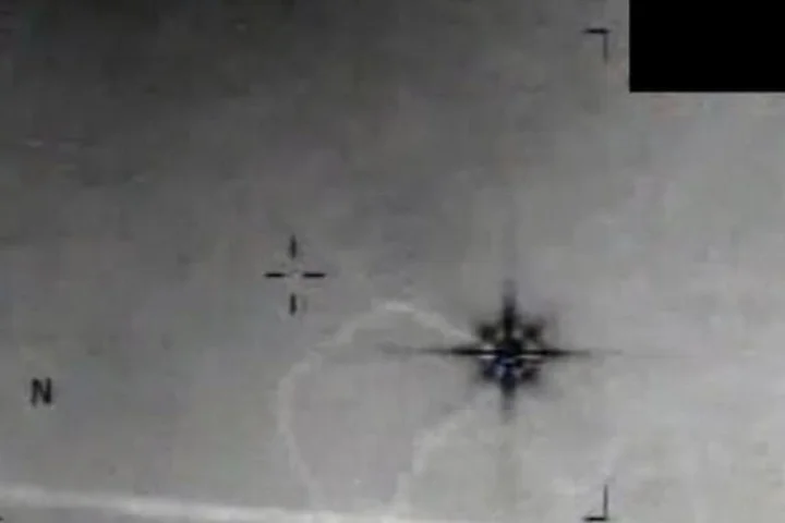 UFOs ‘hover above moon during landings’ in classified files released by Trump