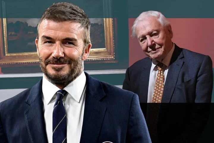 David Beckham celebrates ‘national treasure’ David Attenborough on his 100th birthday