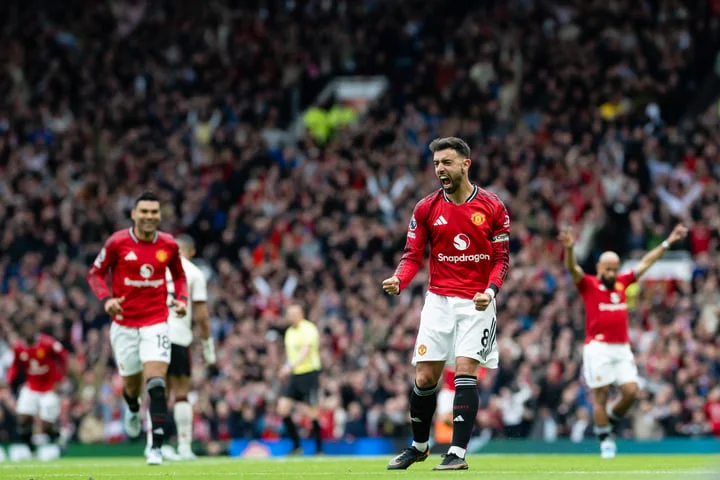 Bruno Fernandes named FWA player of the year as Arsenal star misses out