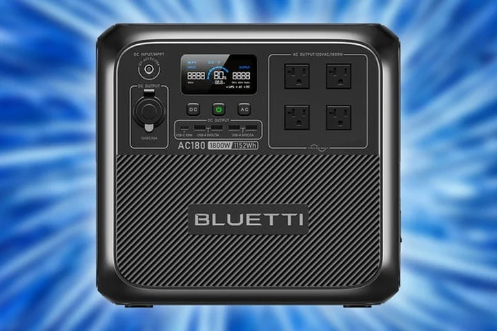 Save 20% Off the Highly Rated Bluetti AC180 1,152Wh 1,800W LiFePO4 Power Station