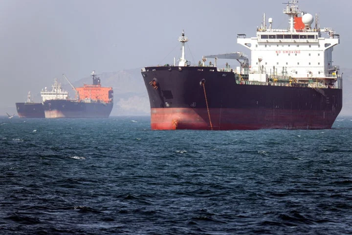British military says bulk carrier near Qatar caught fire after being struck by projectile