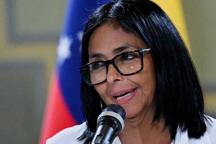 Venezuela’s Delcy Rodriguez heads to The Hague for land dispute case
