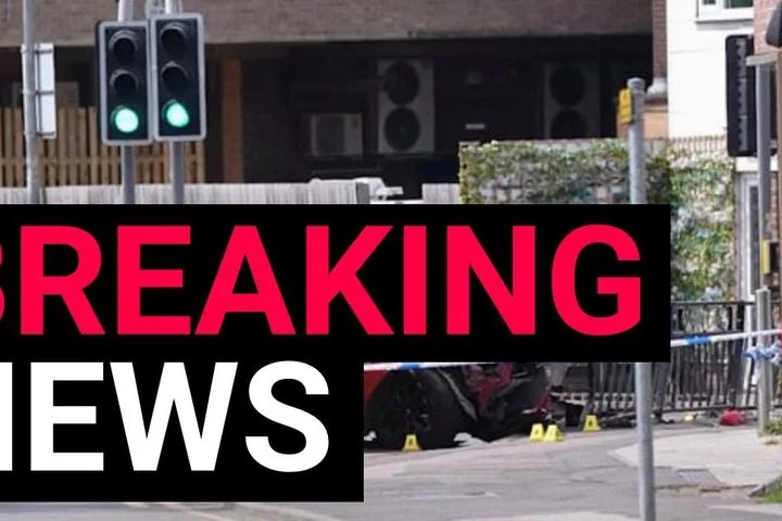 Man arrested after ploughing car into pedestrians and fleeing