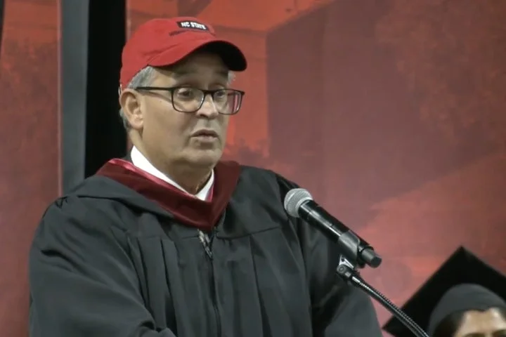 Graduates shocked after commencement speaker reveals their loans are paid off during speech