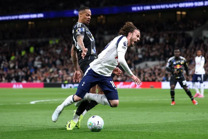 James Maddison hits out at referee after Tottenham penalty decision in Leeds draw