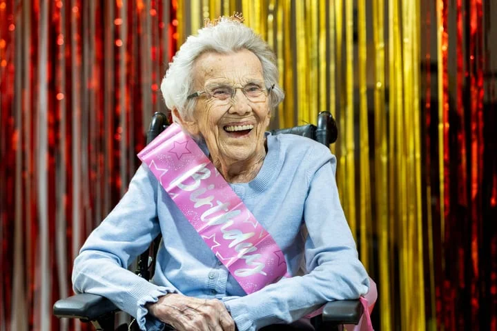 Tiful: Cup of tea with friends is key to long life, says Margaret, aged 105
