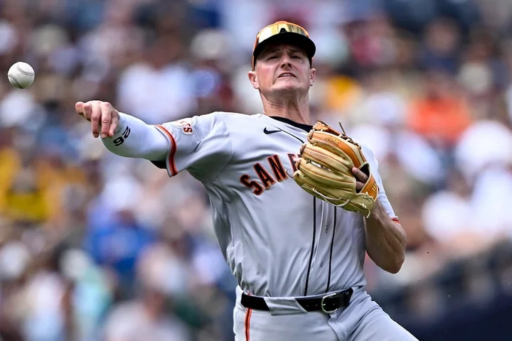 San Francisco Giants outfielders get torched online for bizarre celebration following win over Dodgers