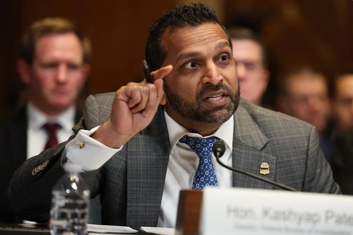 Kash Patel melts down during hearing when pressed on Atlantic articles and agrees to take a drinking test: Live updates