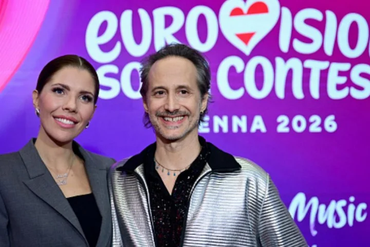 Who are Eurovision 2026 hosts Victoria Swarovski and Michael Ostrowski?