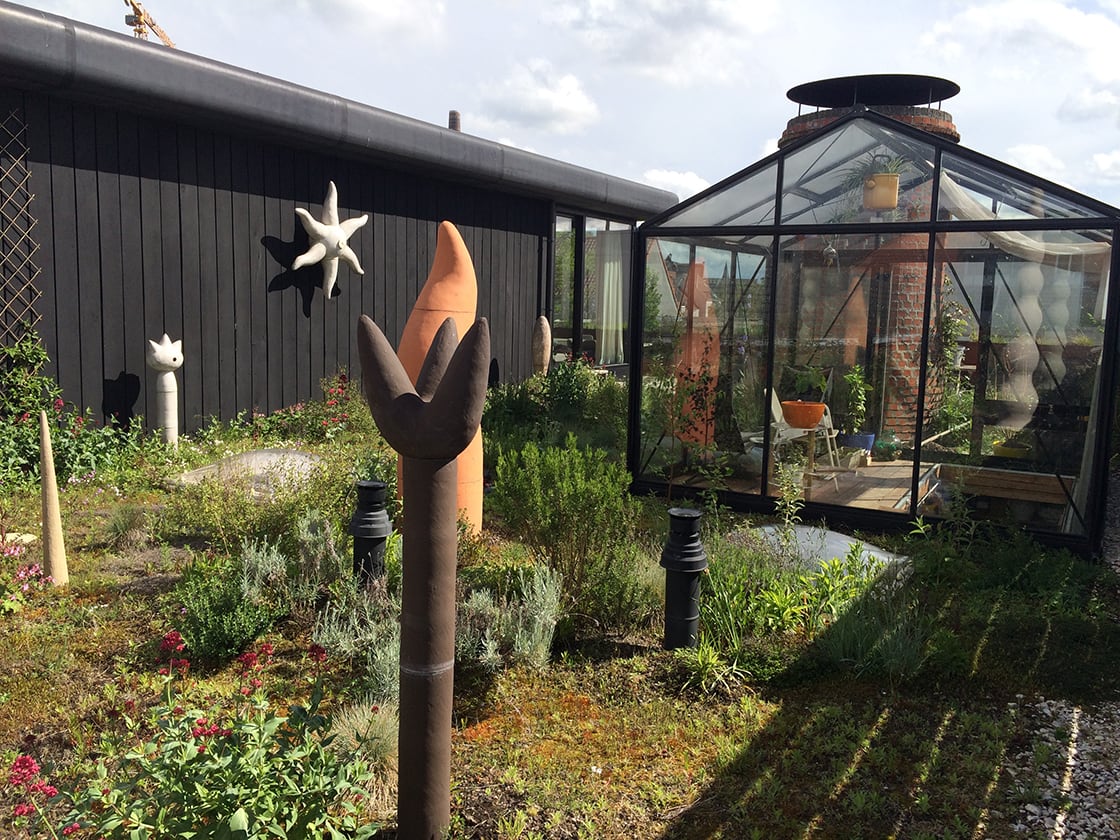 Semi-intensief groendak in Gent, foto 14