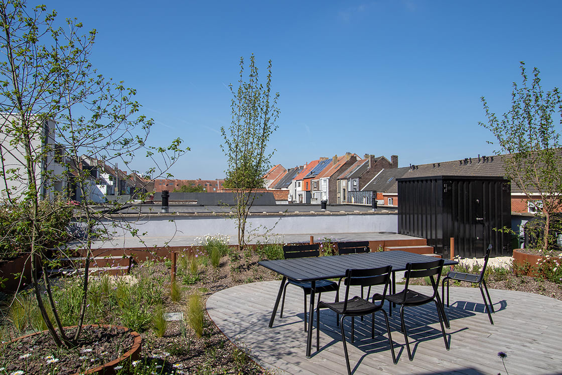 Daktuin in Gent, foto 3