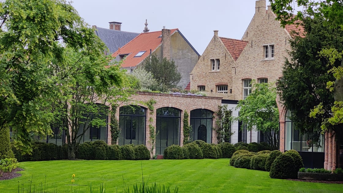Semi-intensief groendak in Brugge, foto 2