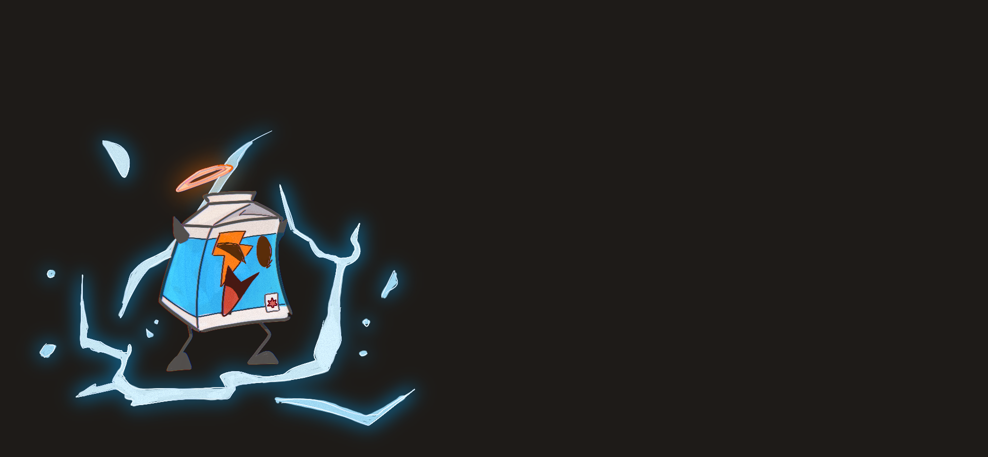 energetic winking milk