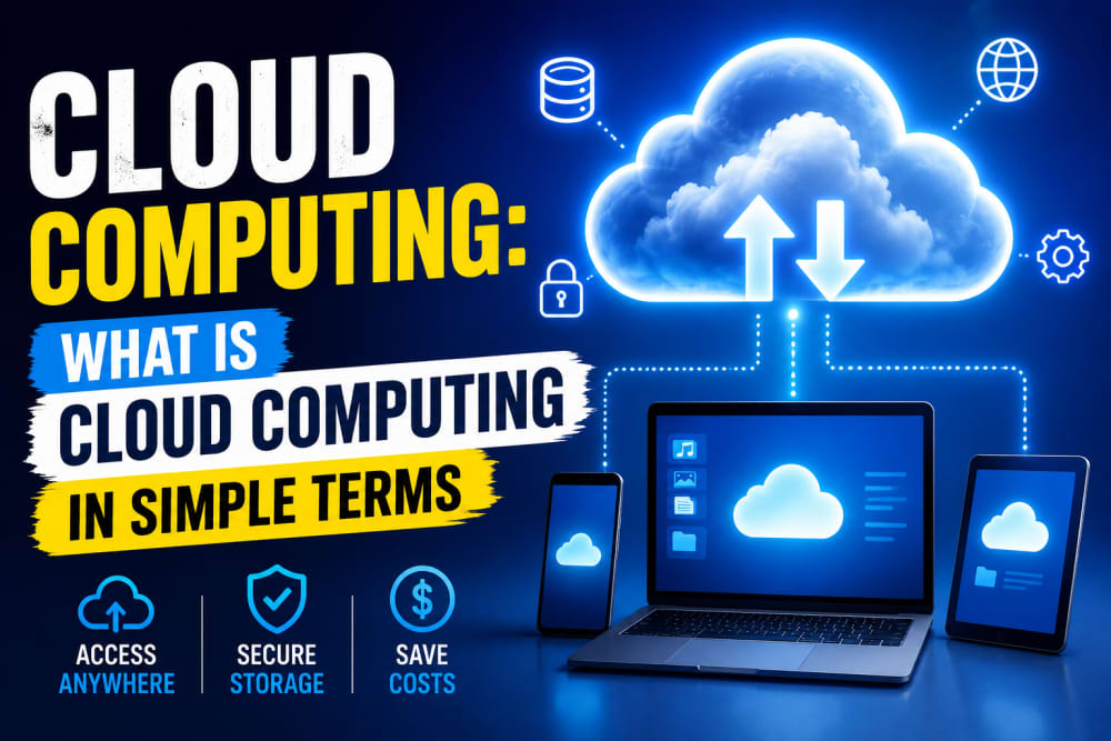 CLOUD COMPUTING: What Is Cloud Computing in Simple Terms?