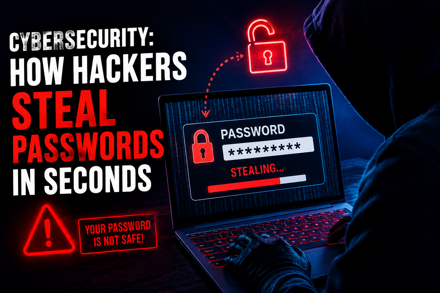 CYBERSECURITY: How Hackers Steal Passwords in Seconds