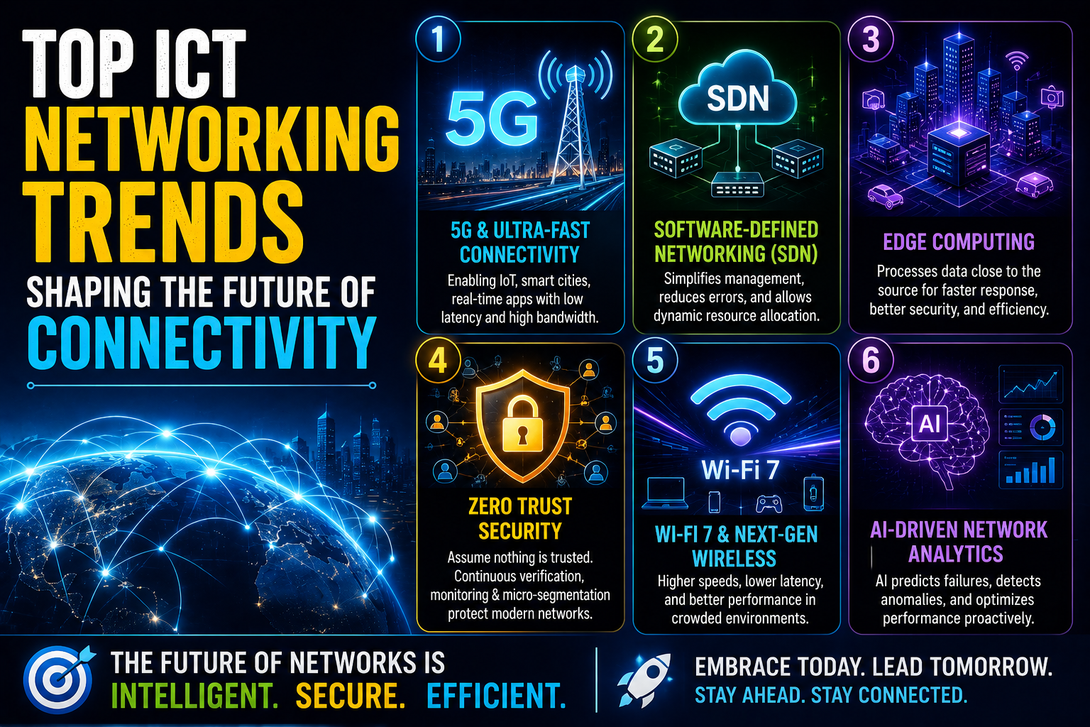Top ICT Networking Trends Shaping the Future of Connectivity