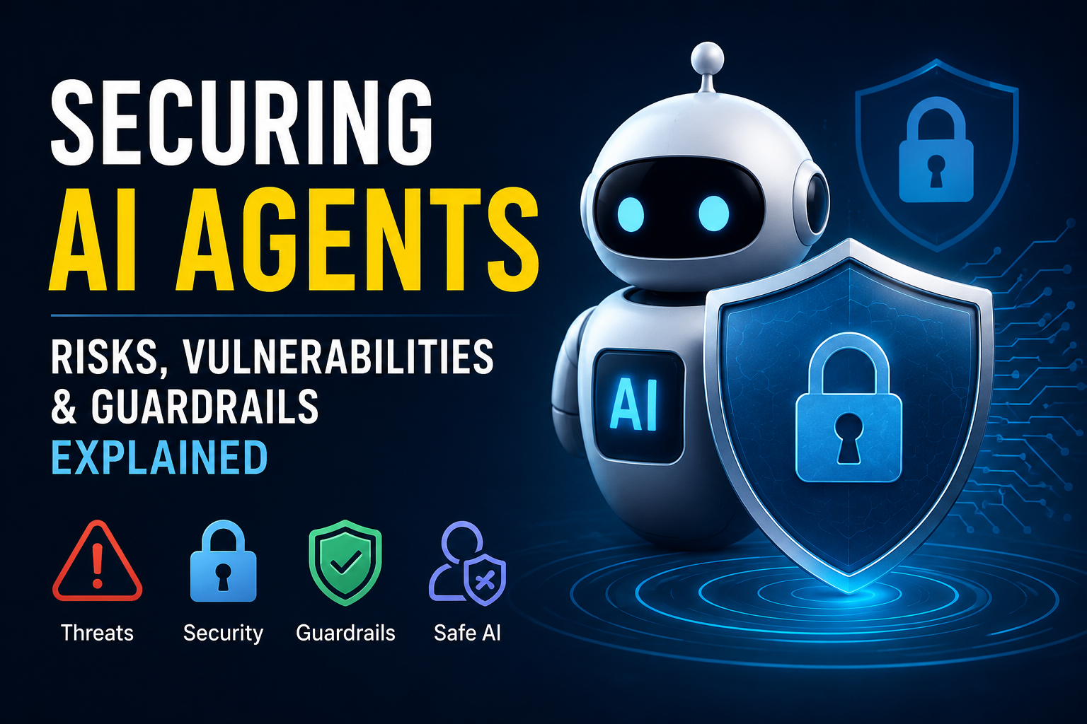 Securing Autonomous AI Agents: Security Risks, Vulnerabilities, and Guardrails Explained