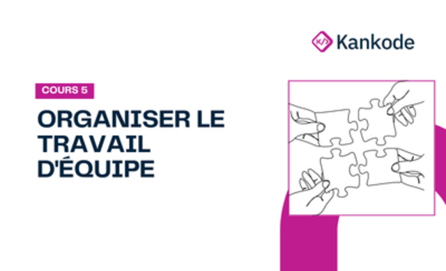 COURS 5 : ORGANISER LE TRAVAIL D'ÉQUIPE