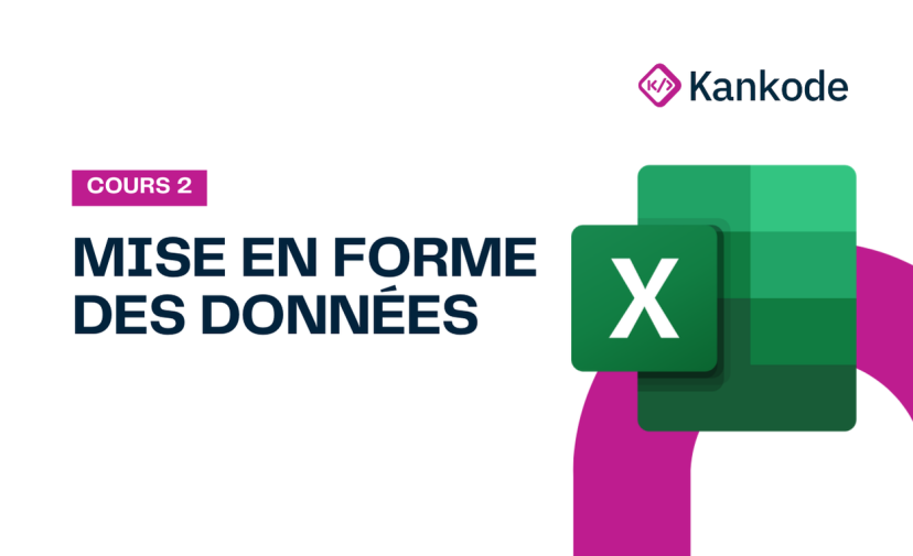 COURS 2 : MISE EN FORME DES DONNEES