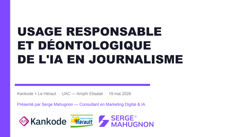 Usage responsable et déontologique de l'IA en journalisme
