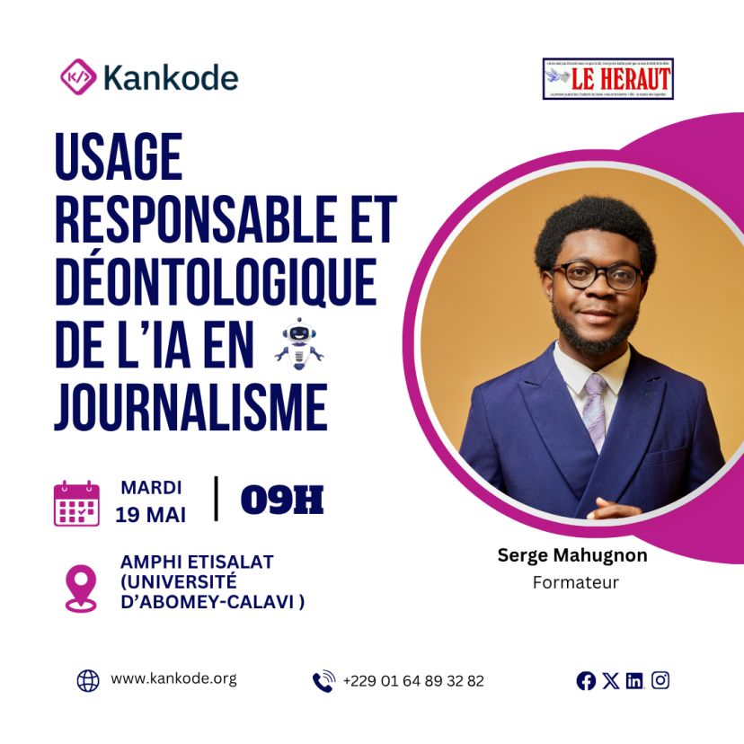 Usage responsable et déontologique de l'Intelligence Artificielle en journalisme