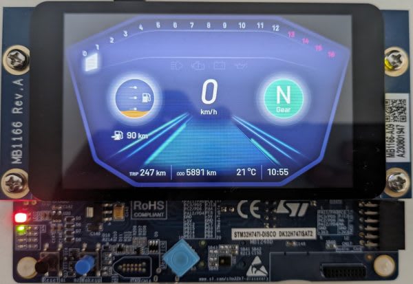 Exploring Porting Qt for MCUs onto STM32H747I-DISCO