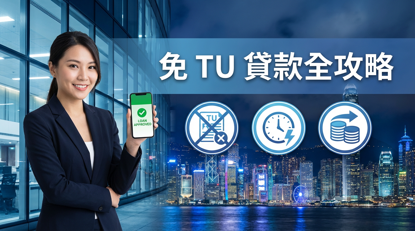 【免TU貸款全攻略】信貸評分差都批？即批即過數 | 信置財務