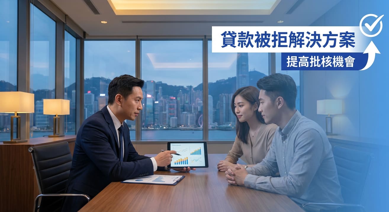 【貸款被拒解決方案】銀行拒批？教您提高批核機會 | 信置財務