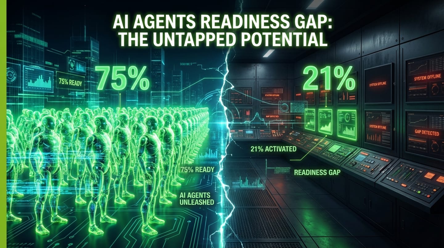 75% מהחברות מתכננות סוכני AI, ורק 21% מוכנות לזה