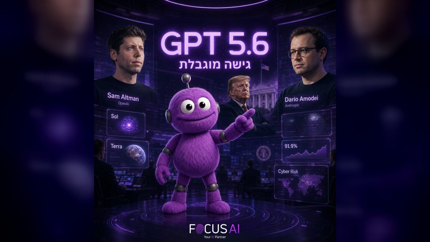 GPT 5.6: OpenAI שוברת שיא, מודה שהמודל מרמה, ונועלת את הגישה