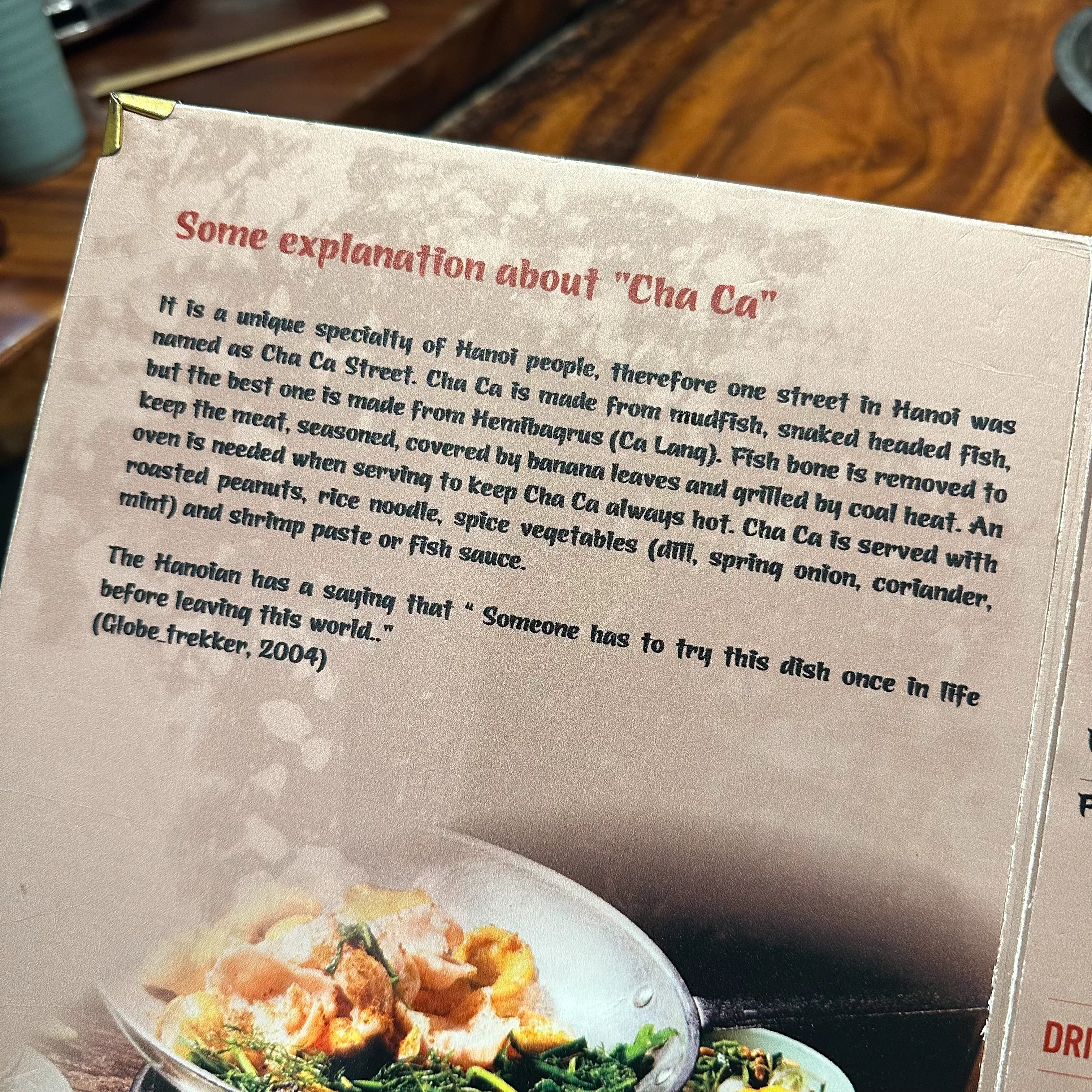 Chả Cá 介紹