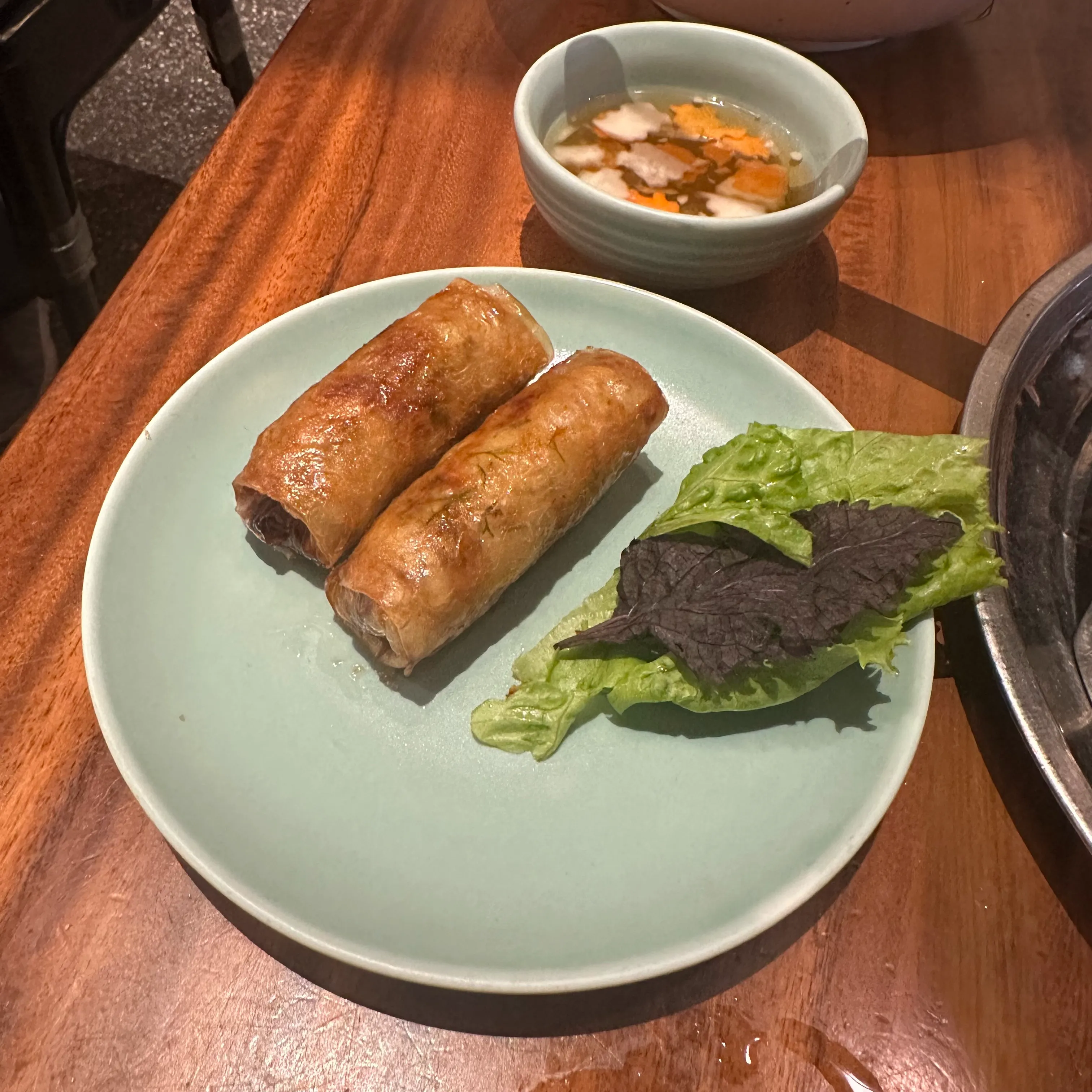 意外冷掉也不錯的春捲